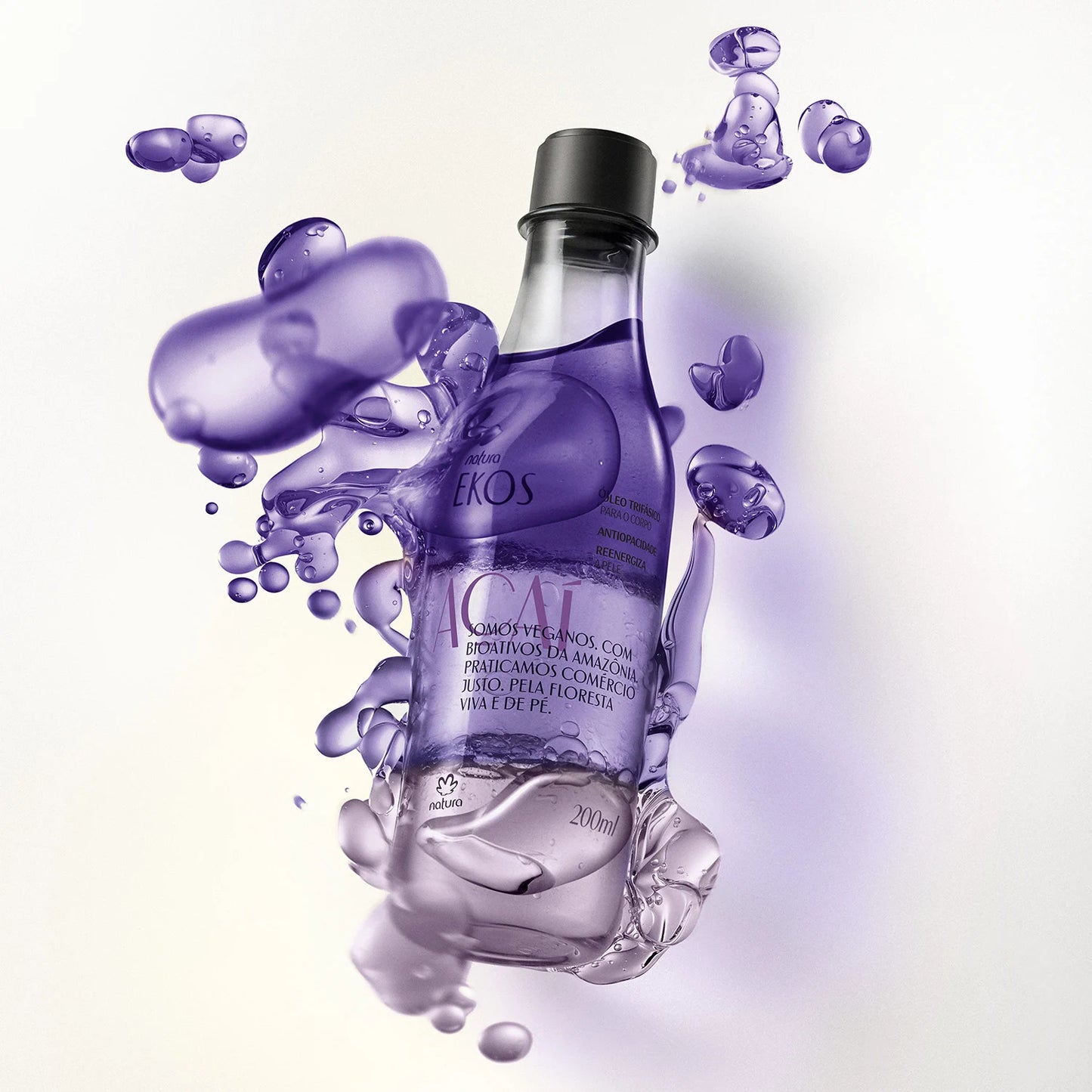 Aceite Trifásico Corporal Ekos Açaí