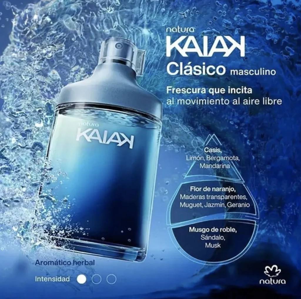 Kaiak eau de toilette masculino clásico 100 ml