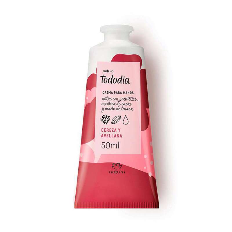 Tododia Crema nutritiva para manos cereza y avellana 50 ml