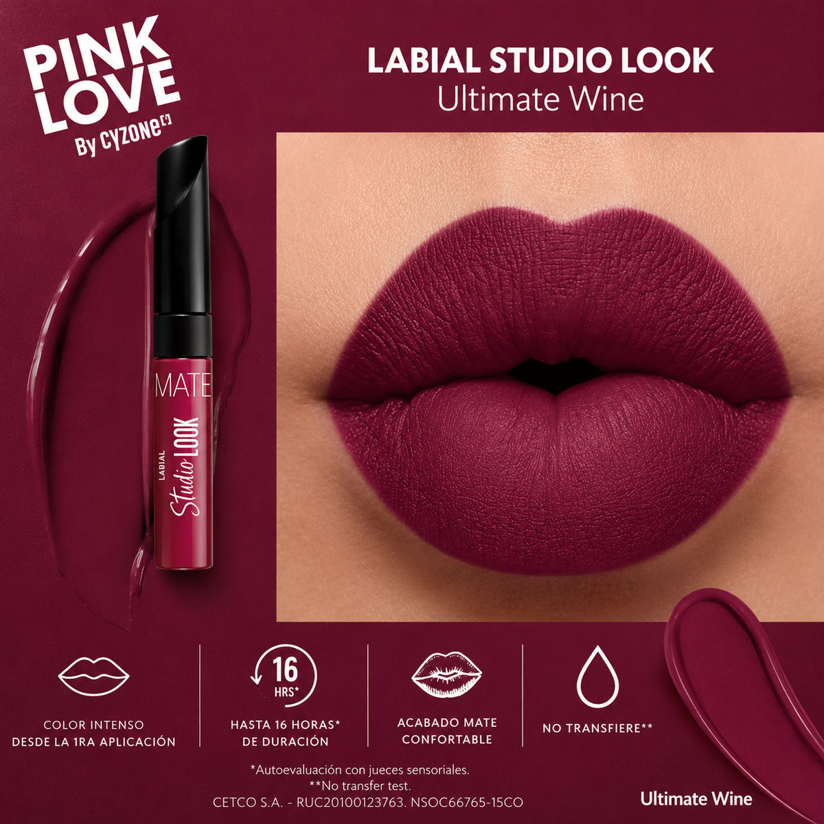Labial Mate Studio Look