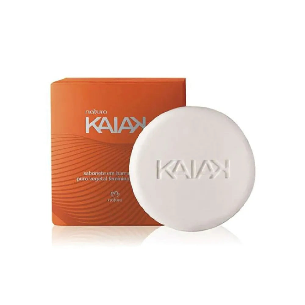 Jabón en Barra Puro Vegetal Kaiak Femenino Natura 90 g