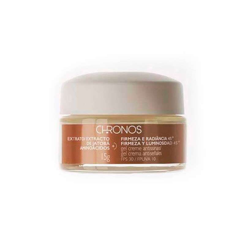 Chronos Gel crema antiseñales firmeza y luminosidad 45+ 15 g