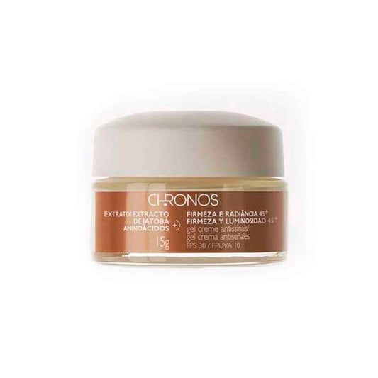 Chronos Gel crema antiseñales firmeza y luminosidad 45+ 15 g