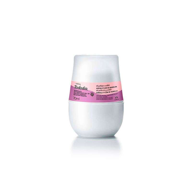 Tododia Desodorante antitranspirante roll-on ciruela y flor de vainilla 70 ml