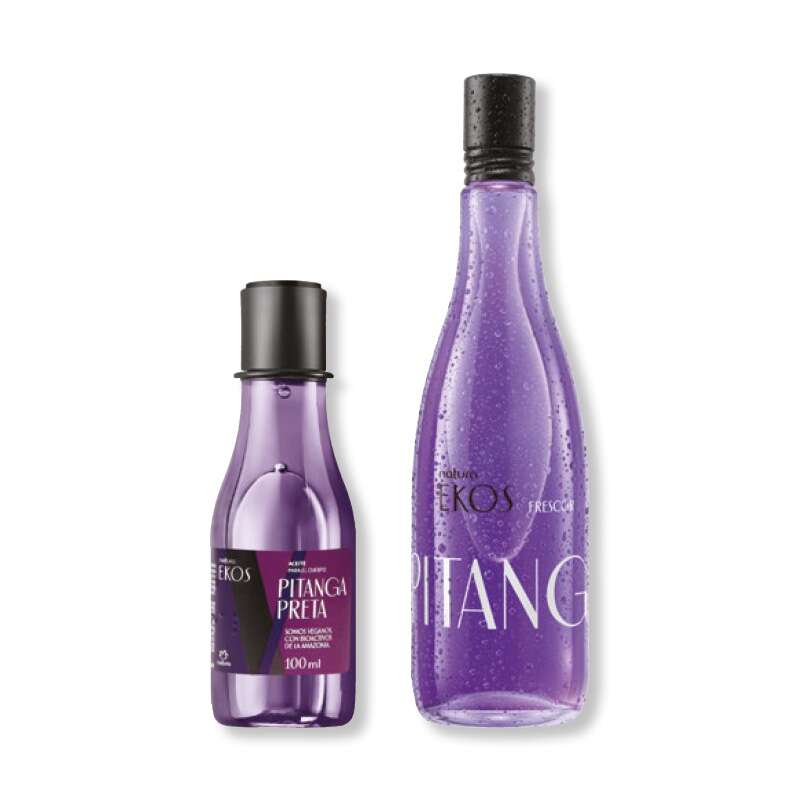 Kit Ekos pitanga preta perfumación y cuidado