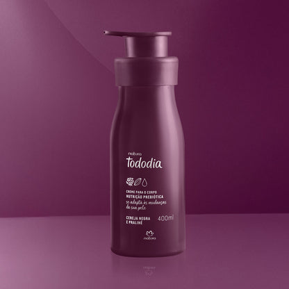 Crema para el cuerpo Tododia Cereza negra y praliné