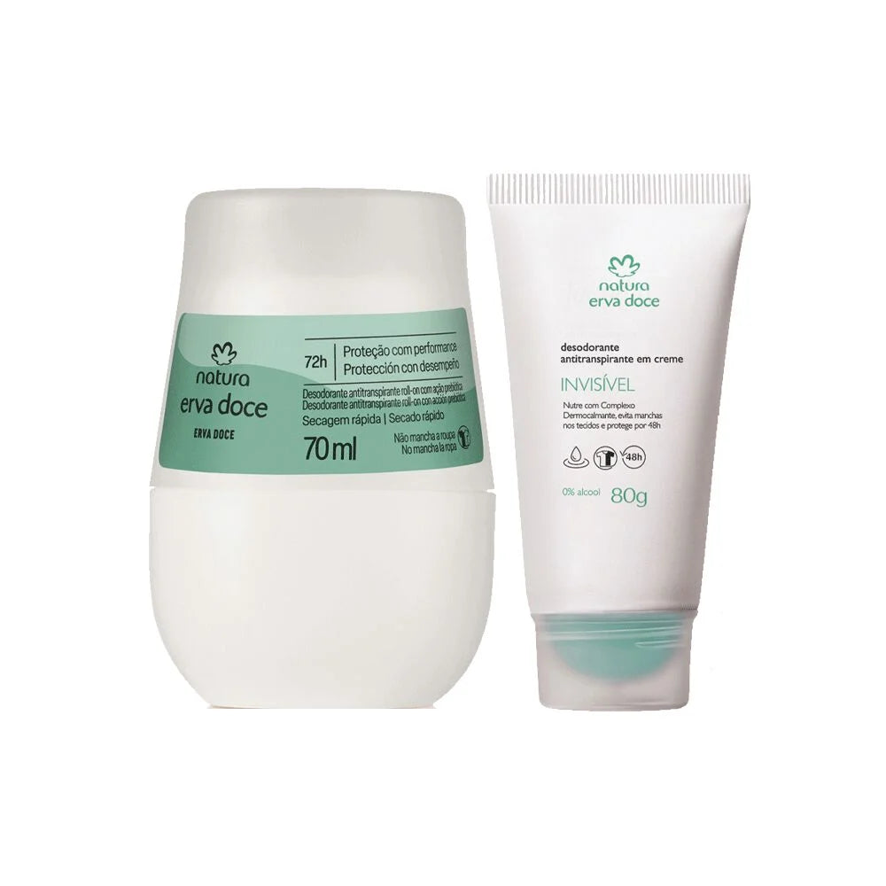 Kit Cuidado Corporal Desodorantes erva doce