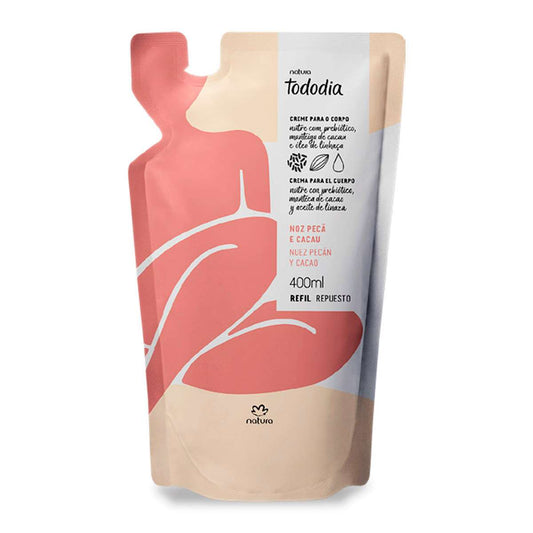 Tododia Hidratante corporal nuez pecán y cacao 400 ml