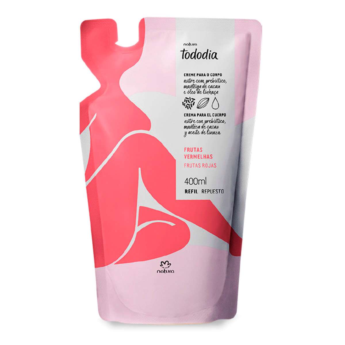 Tododia Hidratante corporal frutas rojas 400 ml
