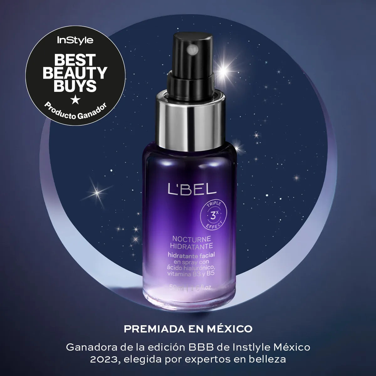 Nocturne Hidratante Facial en spray 50 ml