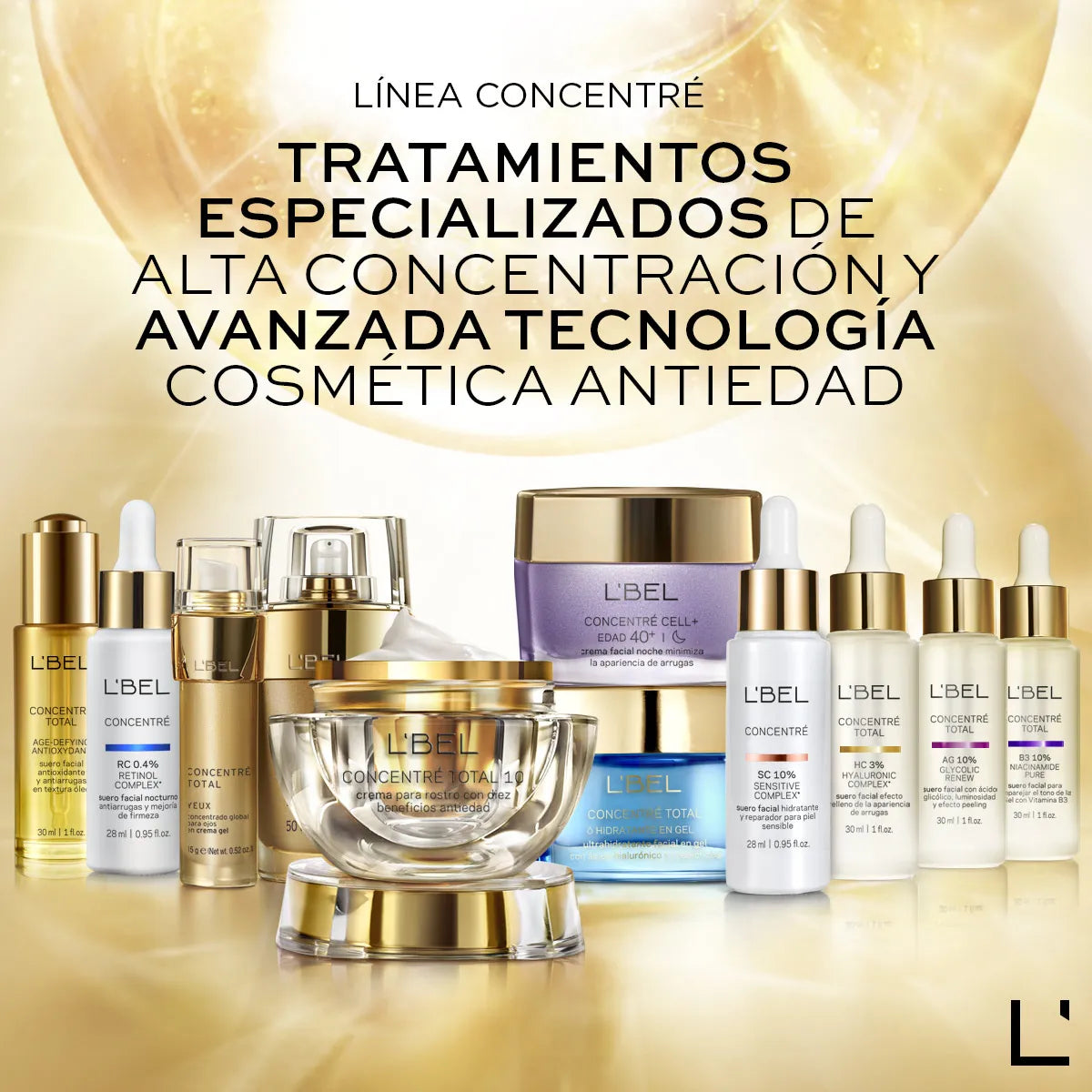 Concentré Suero Facial Antimanchas 10% Niacinamida Pura  L'bel
