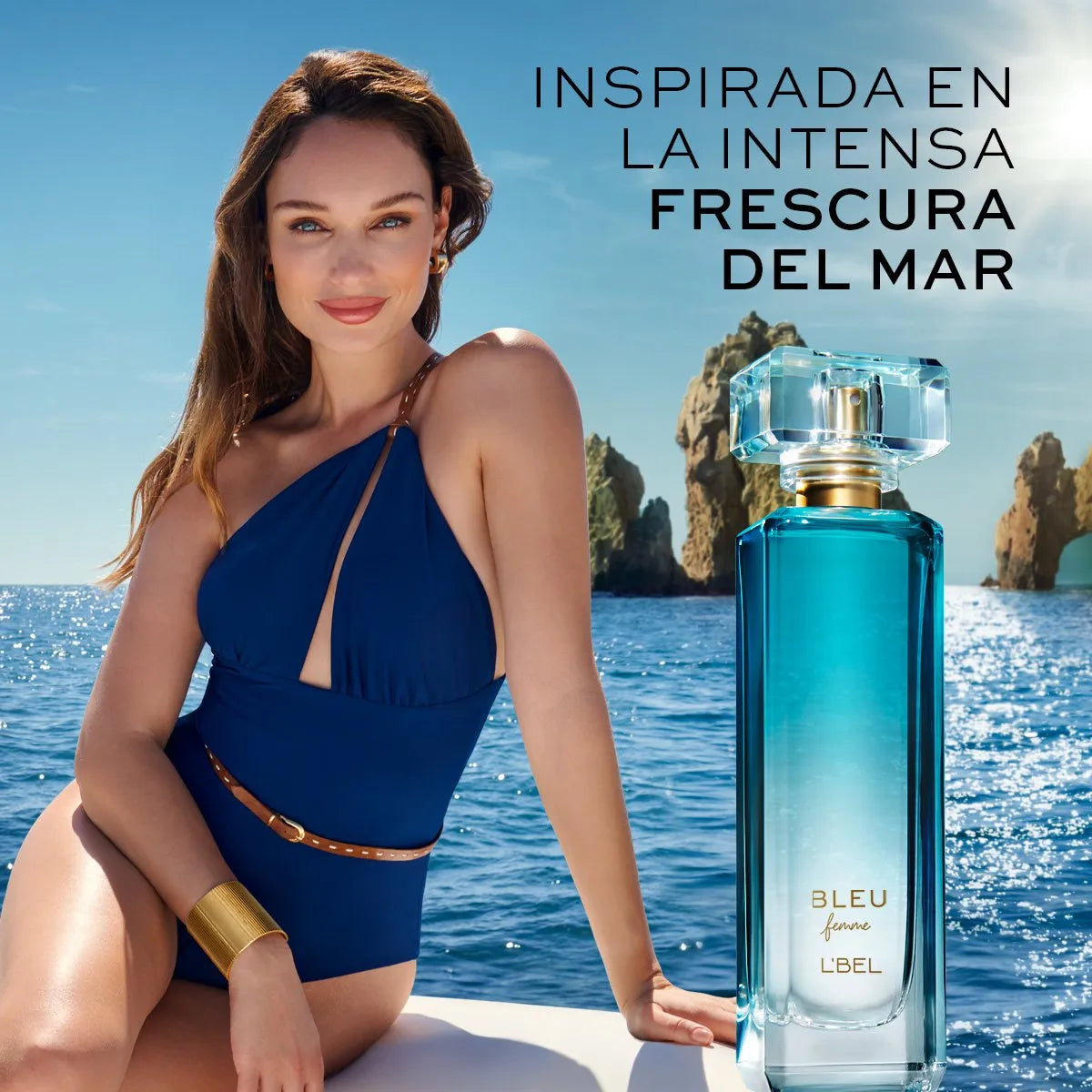 Bleu Femme Perfume de Mujer L’bel 50 ml