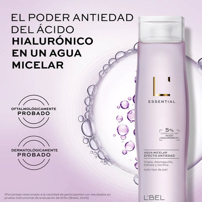 Essential Agua Micelar Efecto Antiedad 180ml.