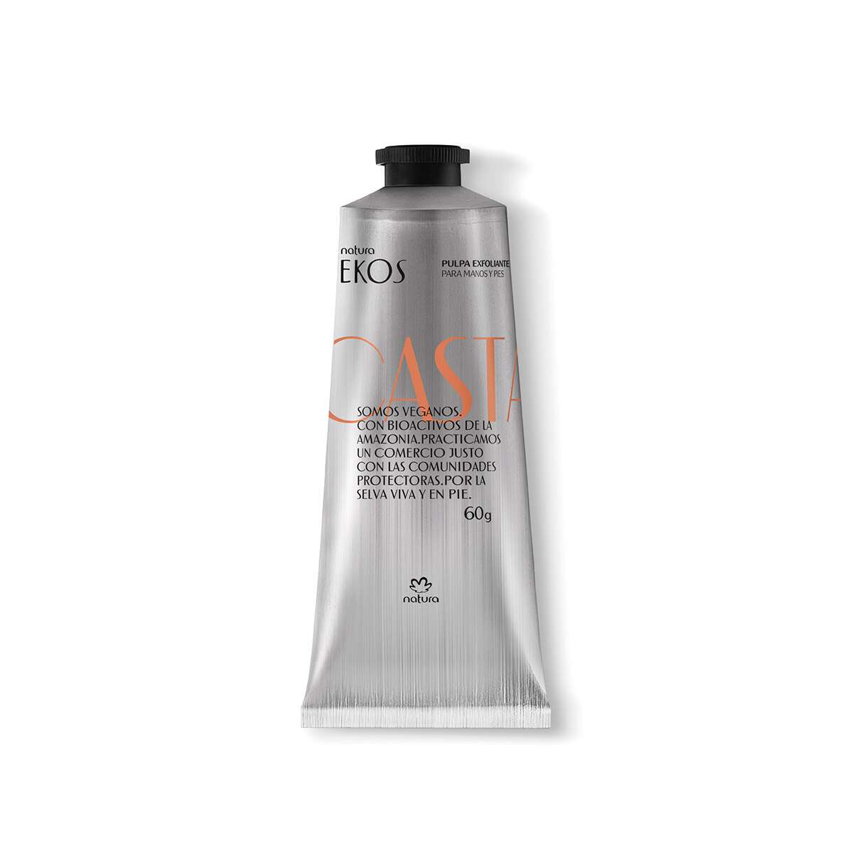 Pulpa exfoliante para manos  y pies castaña