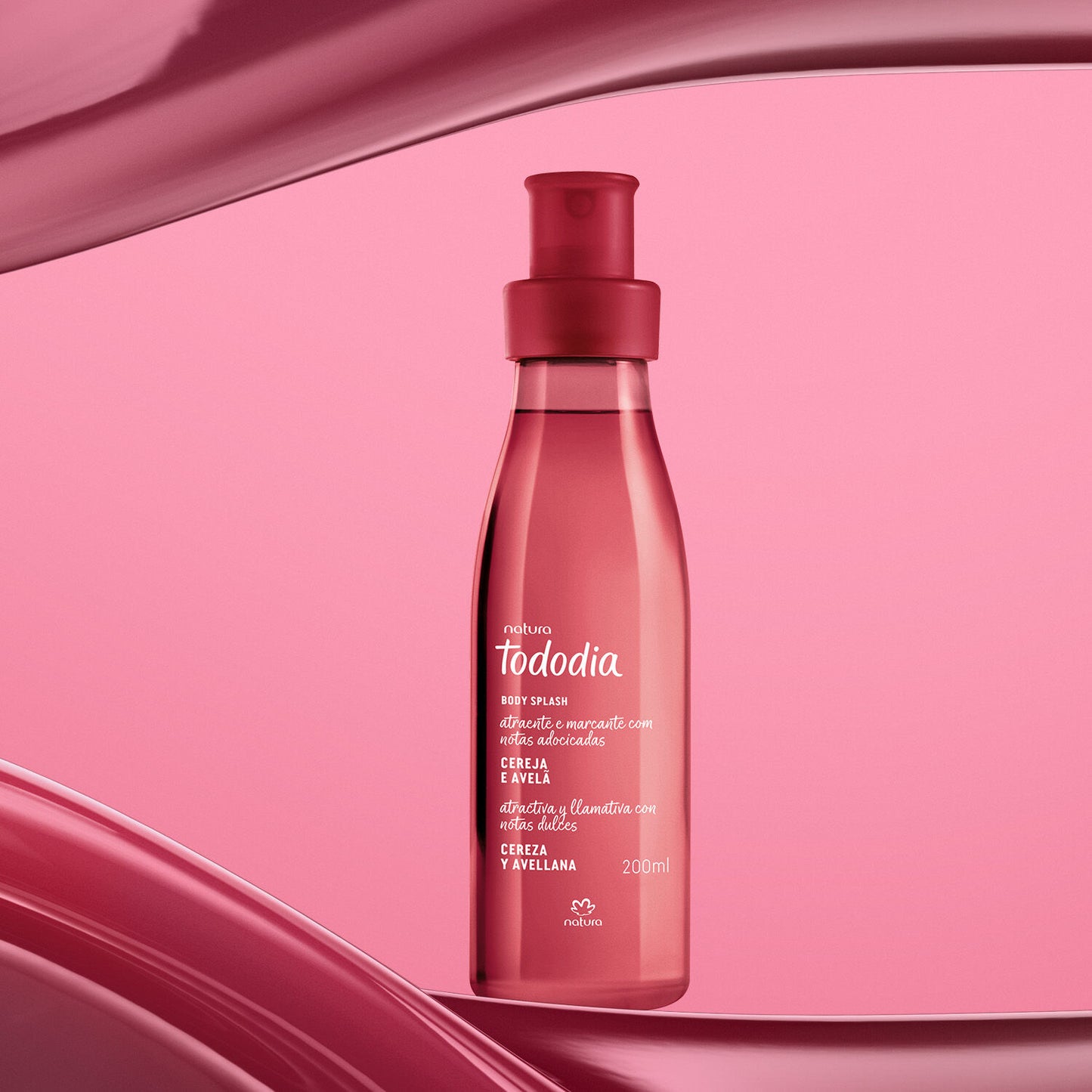 Body splash Cereza y Avellana Tododia 200ml