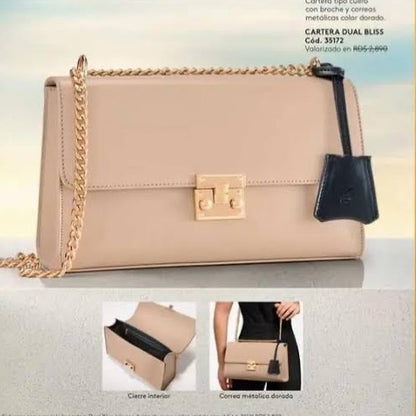 Cartera Elegante Dual Bliss Esika