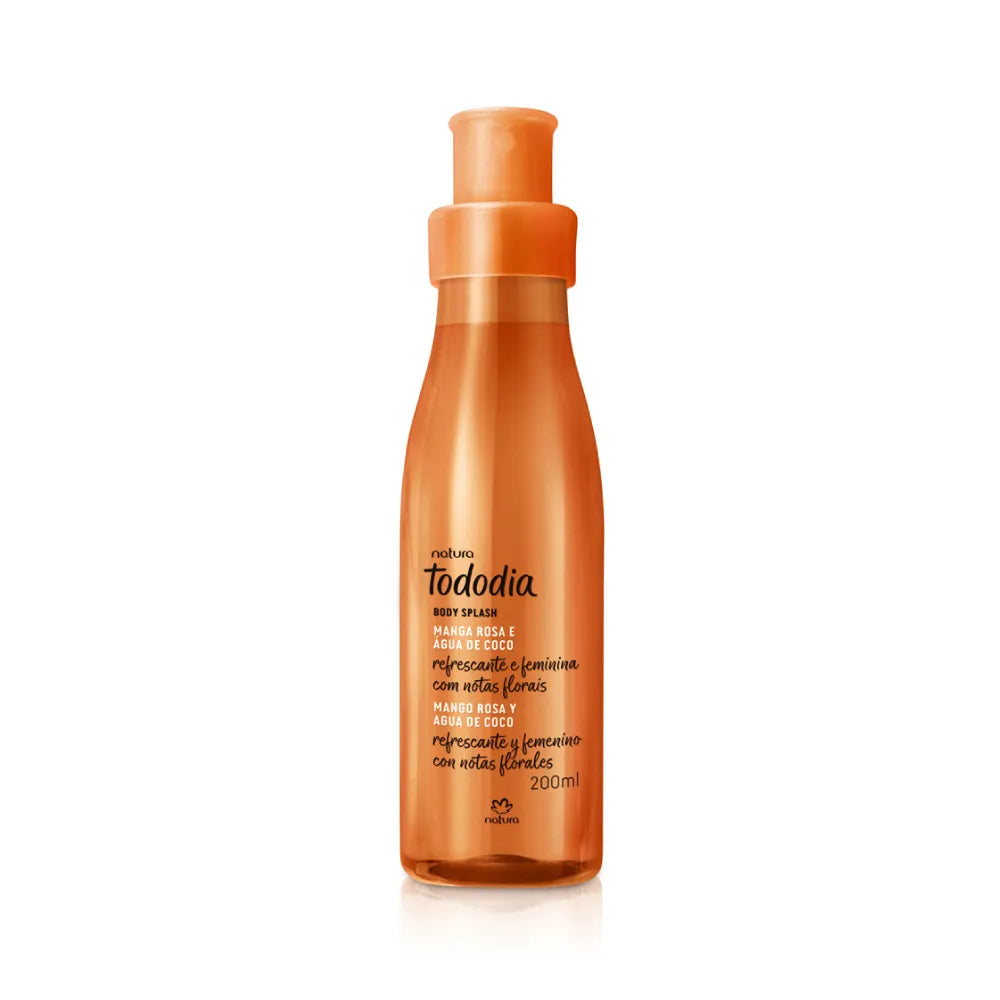 Tododia Body Splash Natura Mango Rosa y Agua de Coco Femenina 200 ml