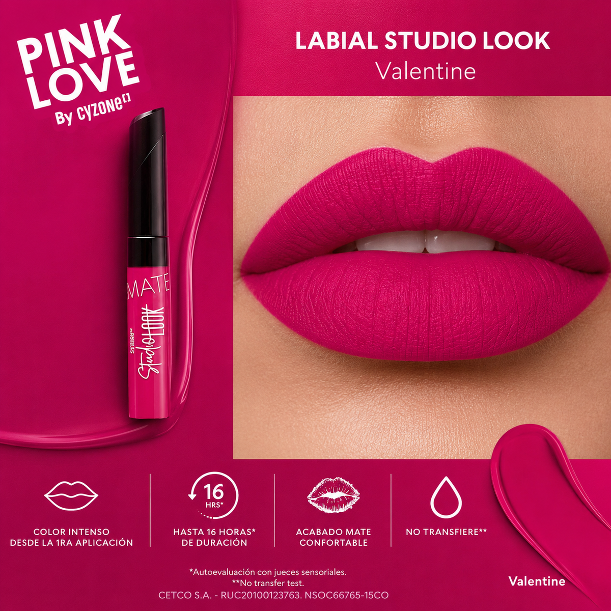 Labial Mate Studio Look