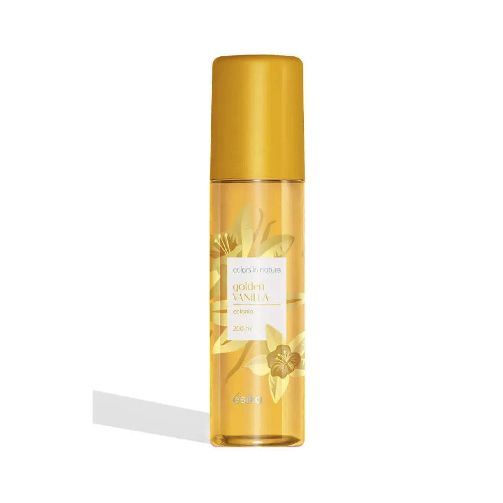 Colonia Colors in Nature Golden Vainilla Ésika 200 ml