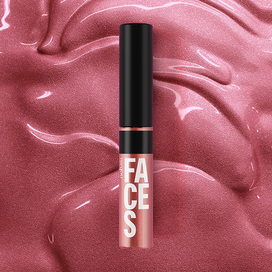 Faces Labial líquido super brillo Rose glam