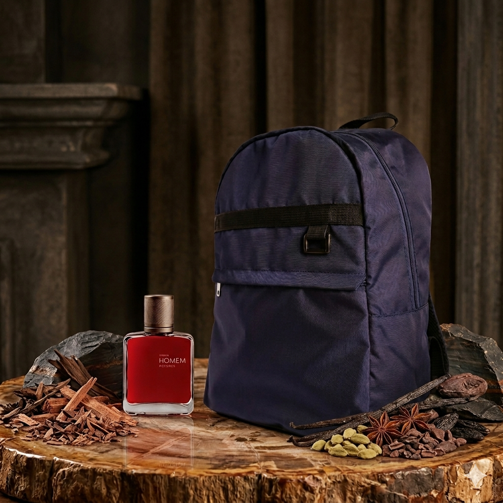 Kit Mini perfume Homem Potence 25ml y mochila Natura