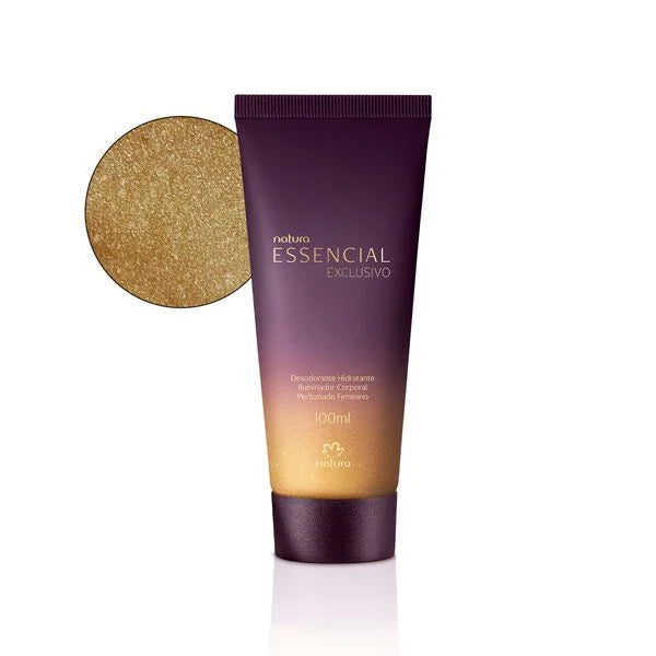 Hidratante iluminador perfumado Essencial Exclusivo Femenino 100 ml