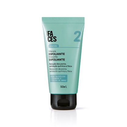 Mascarilla Exfoliante Renova+ Lavable Faces 50ml