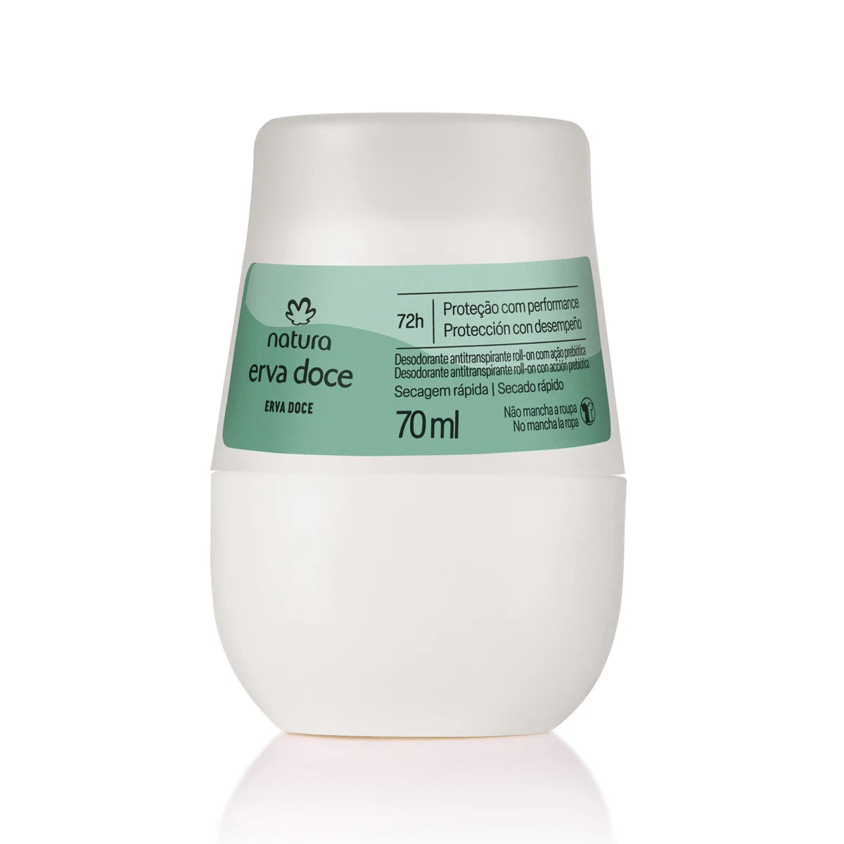 Erva Doce Desodorante antitranspirante roll-on invisible 70 ml