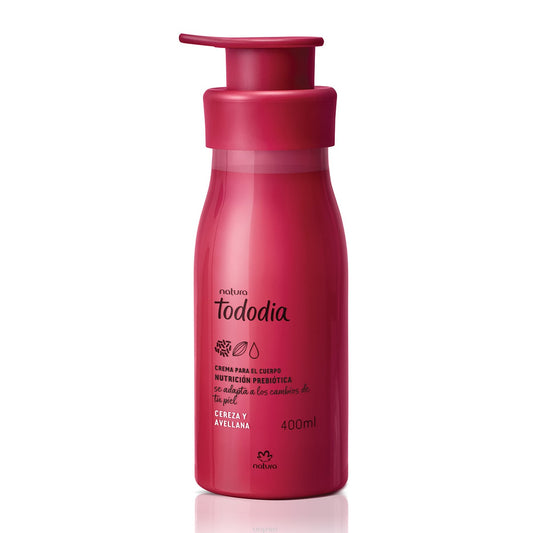 Crema Nutritiva para el Cuerpo Tododia Cereza y Avellana