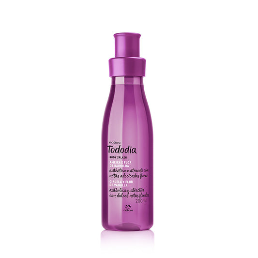 Body Splash Tododia Ciruela y Flor de Vainilla Natura 200 ml