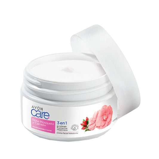 Crema Facial Rosa Mosqueta Extrahumectante Avon Care - 75 g