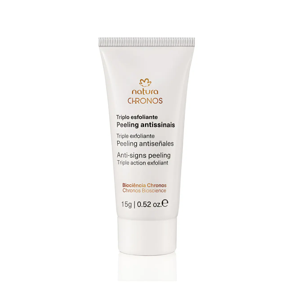 Exfoliante exfoliante triple antiseñal Natura Chronos, 15 g, para todo tipo de piel, día y noche