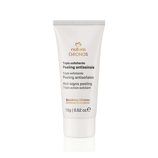 Exfoliante exfoliante triple antiseñal Natura Chronos, 15 g, para todo tipo de piel, día y noche