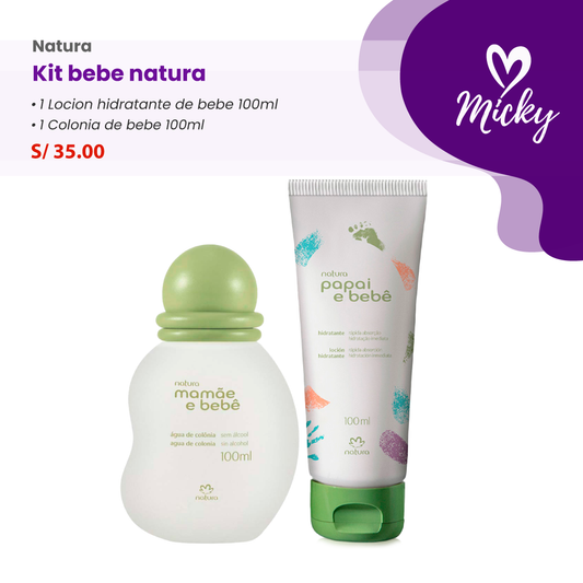 Kit Colonia de bebe