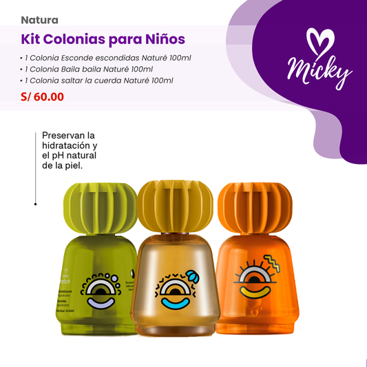 Kit Colonias para Niño Nature